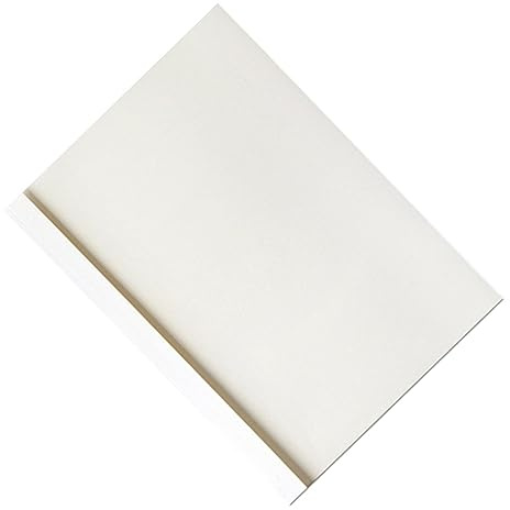 Coperture per rilegatura termica a caldo, spessore 4-8 mm, copertura trasparente, 10 pezzi
