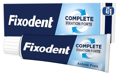 Fixodent Complete Fraîcheur Crème Adhésive Pour Prothèses Totales & Partielles 47ml