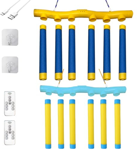Ungtyb Reflex tränare, handhastighetsutmaning, reaktionsspel, justerbar droppe, handöga-träning förbättrar reflexer rolig färdighetstest för alla åldrar, 15,74 x 2,08 x 3,74 tum