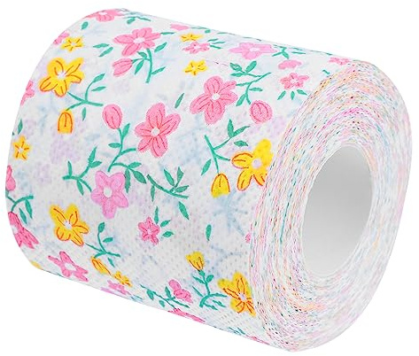 FOMIYES Carta Igienica Stampata Colorata Carta per Tovaglioli e Fazzoletti Usa e Getta Polpa di Legno Sicura ed Ecologica Non Sbiadisce Non Irrita per Bagno e Tavola da Pranzo