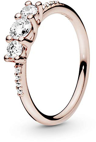 PANDORA Damen-Ringe 925 Sterlingsilber zirkonia '- Ringgröße 60 186242CZ-60