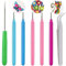 Paper Quilling Tools Set, ARPDJK 7Pcs Slotted Quilling Pens Tool Kit for Art Crafts DIY Paper Flowers Card Making, Handmade Quilling Tools & Accessories for Beginners