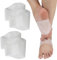 Lot de 2 paires de semelles orthopédiques en gel de silicone pour pieds plats - Soutien de la voûte plantaire - Soutien de la voûte plantaire - Coussinets en gel pour talon haut - Pour homme et femme