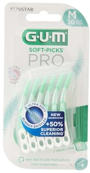 GUM Soft-Picks Pro Medium Interdentalbürsten, 30 pzas Cepillos interdentales