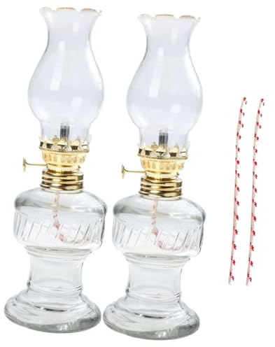 1 Juego de decoración de casa para decoración del hogar, lámpara de petróleo Retro, lámpara de petróleo, faroles de, decoración de Camping, tapicería, Soporte de Vela de Queroseno,