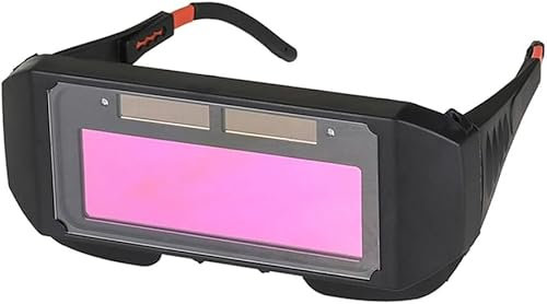 Shidongbla Lunettes de soudage à obscurcissement automatique, lunettes de soudeur à obscurcissement automatique, pour masques de soudage, accessoires de lunettes de vue