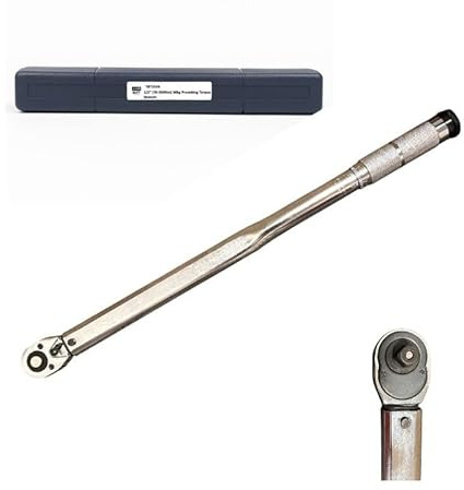 GEAR4GARAGE 1/2in Drive Click Torque Wrench Micrometer Style 70 – 350NM 30kg Presetting