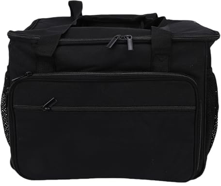 Cryfokt Bolsa de Transporte para Limpiador a Vapor, Compartimento Ajustable, Bolsa de Almacenamiento para Limpiador a Vapor para Superficies Duras con Bolsillos Adicionales y Correa