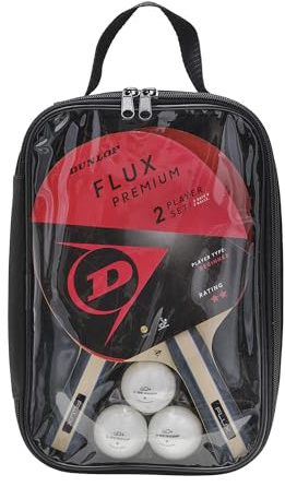 Dunlop Flux Premium Bordtennisset Black/Red/Blue En storlek