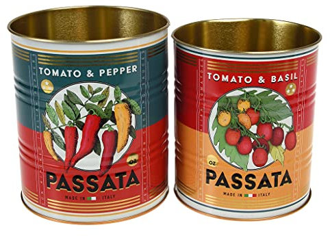 Rex London Medium Passata storage tins (set of 2)