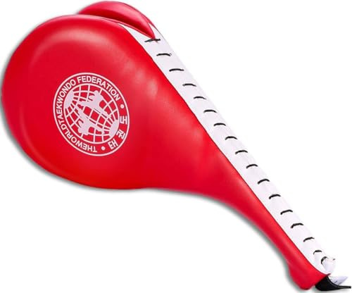 Kick Pads Taekwondo, Colpitore Doppio Taekwondo Training Target Pad di Addestramento per Karatè, Boxe, Taekwondo, Arti Marziali e Altri Esercizi (1)