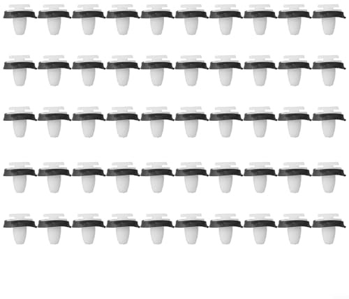 Lot de 50 clips de garniture pour Ducato 71728806 8565 43 856543, fixations de panneau de porte en plastique