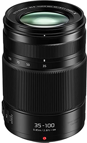 Panasonic Lumix G x Vario II professionale obiettivo, 12 – 35 mm, Dual i.s. 2.0 con alimentazione ottico i.s., mirrorless micro Four Thirds, h-hsa12035 (2017 Model – usa nero)