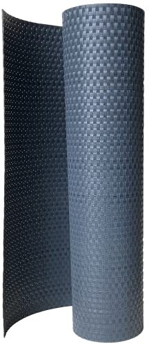 workingHOUSE Frangivista per Balcone in Polyrattan Altezza 120 cm - Telo per Ringhiera, Balcone e Terrazzo - Copertura Ringhiera del Balcone per Privacy - Facile da Installare (Antracite, 120)