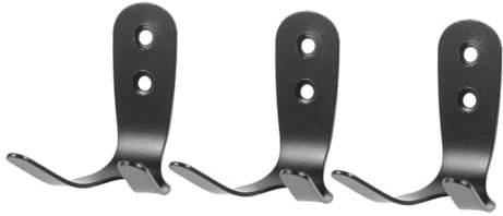 BESPORTBLE 3piezas Ganchos Dobles Inoxidable para De Piscina Soportes para Cubiertas Accesorio Decorativo Fácil Instalación