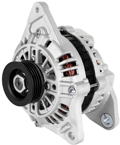 SCITOO Alternator Fits for Mitsubishi for Lancer 2.0L 2002-2004,for Mitsubishi for Mirage 1.8L 1998-2002 - 12V 90 Amp CW 4-Groove Pulley, Replace OE 13787 A002TA5391 MD317862 MD322925 MD375853​