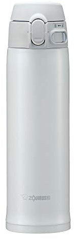 ZOJIRUSHI SM-TA48WA Stainless Steel Vacuum Insulated Mug, 16-Ounce, White