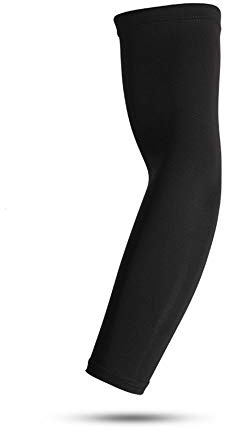 MoonyLI arm ärmar armvärmare armbågsskydd kvinnor män armbågsstöd gym armbågskompression hylsor för basket tennis armbågsärmar 1 par