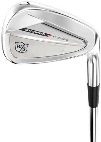 Wilson Dynapower Forged Men's Steel Golf Irons - Right Hand, Stiff, 5-PW, GW