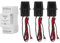 WiFi Smart Energy Meter 3-Phasen-Stromüberwachungsmessgerät mit 3 80A Stromwandler Stromspannung Stromstärke Energiemessgerät