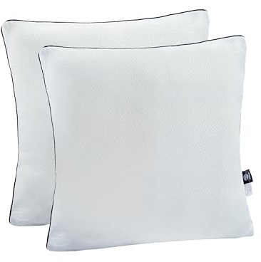 Makimoo Almohadas, 2 Unidades (45x45 cm), Almohada para Dormir, Almohadas Suave de Fácil Cuidado, Super Suave, Fundas Lavables y Almohadas de Microfibra