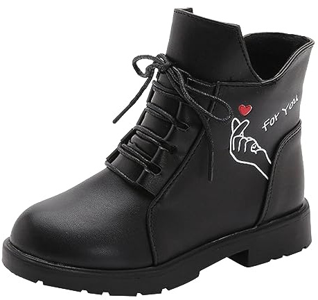 2026 Bottes de neige pour femmes et enfants, chaussures d'automne et d'hiver, grandes tailles, en polaire, chaudes et décontractées, Noir , 36 EU