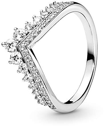 PANDORA Damen-Motivring 925 Sterlingsilber mit Ringgröße 50 (15.9) 197736CZ-50