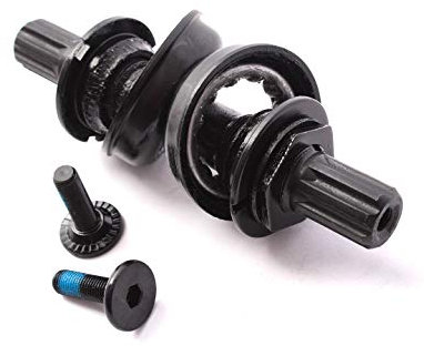 KHE BMX Tretlager Innenlager US BB 8T 19mm 4130 CrMo Achse 150mm lang nur 548g