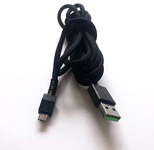 LZYDD USB Charging Cable for Razer Naga Pro 20000 DPI & DeathAdder V2 pro & Razer Basilisk & Razer Viper Ultimate Hyperspeed Lightest Wireless Gaming Mouse (Black)