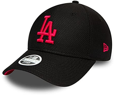 New Era Los Angeles Dodgers MLB Cap 9Forty Basecap verstellbar Diamond Era Kappe Snapback schwarz - One-Size