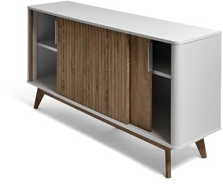 JAHNKE Sideboard Wave SBS 145 Montana Eiche/Weiss