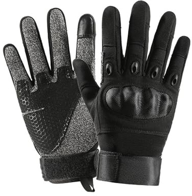 POOIQX Guantes Tácticos De Nivel 5, Profesionales, Anticortes Y Protección De Nudillos,Destreza Garantizada(XL)