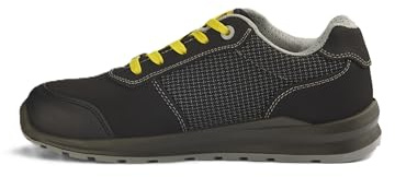 Utility Diadora, Scarpe Antinfortunistiche Unisex, Speedy Low S3S FO SR SC ESD MF, Colore Black, Taglia 43
