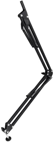 Yctze Mikrofonarm, Ledat Armstativ i Aluminiumlegering, Skrivbordsmikrofonstativ med Linsfixeringsstorlek, Idealisk för Laboratorier, 50 Mm