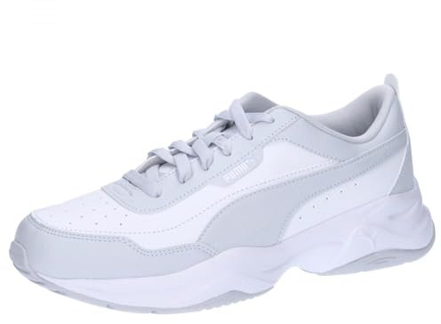 PUMA Damen Cilia Mode Sneaker, Silver Mist White, 40 EU