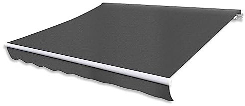 275561 Store à bras articulé à main Anthracite 300 cm