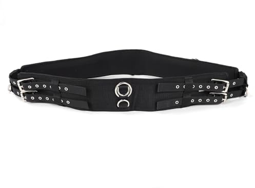 KIMISS Cinchuelo de Acometida de Caballo para Acondicionamiento de Caballos Suministros Ecuestres - Cinchuelo de Entrenamiento de Ajustable para Ayuda de Acometida (M(66x45x17cm/26x17,72x6,69