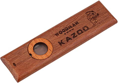 aqxreight Partner di Chitarra Vintage in Legno Kazoo Ukulele Strumento Musicale Facile Imparare Che Ronza Amplifica Quindi Produce una Risonanza Molto Speciale del della Membrana, Possiedi una