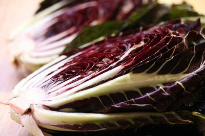 “Rouge de Verona” Radicchio Seeds – Oblong, Deep Red, Fast-Growing Radicchio | Cichorium intybus | Never GMO, Always Heirloom and Open-Pollinated | USA Grown Seeds By Liliana's Garden |