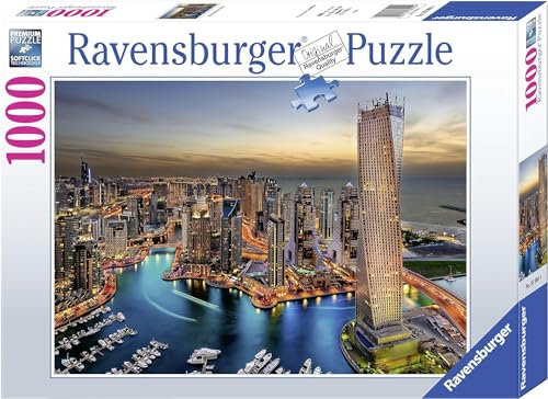 Ravensburger Puzzle 88904 - Dubai Marina - 1000 Teile Puzzle für Erwachsene und Kinder ab 14 Jahren