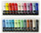 Panduro Acrylic Matt Farben Set in mit 24 Tuben je 30 ml - wasserbasiert und vegan, bunte Acrylfarben für Leinwand, Papier, Holz, Stoff