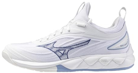 Mizuno Chaussures de volley-ball lumineuses Wave pour femme, Quartz violet, 9.5