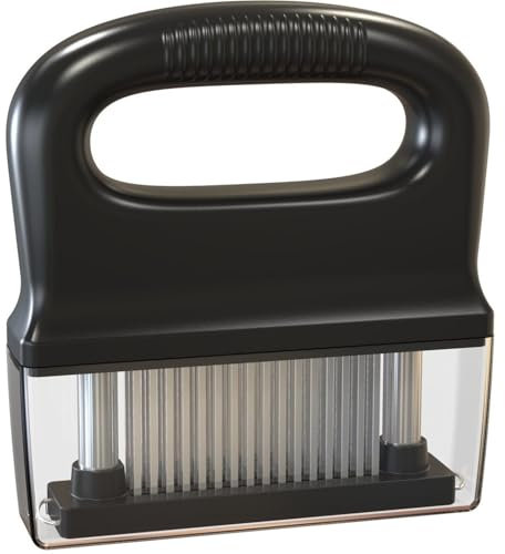 Chicken Tenderiser Tool - Chicken Tenderiser Machine with 48 Stainless Steel Needles, Meat Tenderiser Steaker, High Performance Chicken Tenderiser for Pork and Grill Dishes