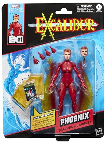 Hasbro Marvel Legends Series, Phoenix (Rachel Summers), action figure degli X-Men