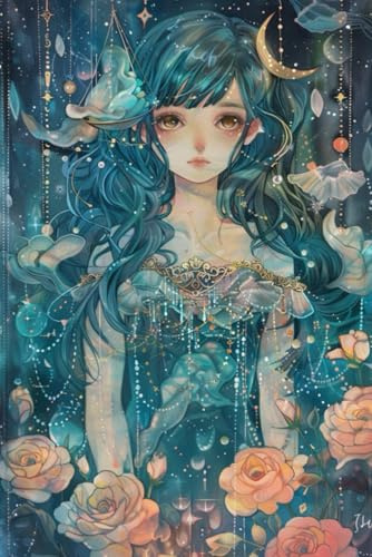 Zodiac Sign Libra Diary, Daily Reflection Notebook for Self-Growth, Manifestation & Inspiration: Spiritual Gift Journal for Zodiac, Anime, Art Lovers