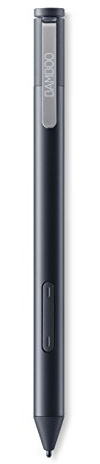 Wacom Bamboo Ink Smart Stylus Black Active Touch Pen Stylus for Windows 10 Touchscreen Input Devices Surface Pro - CS321AK