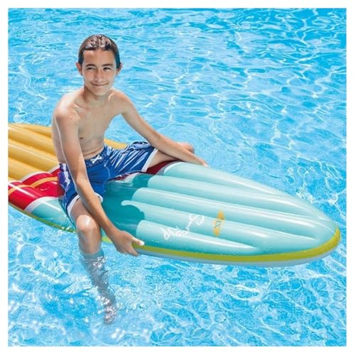 Trade Shop traesio Mesa Surf colchón Isla Hinchable Playa Piscina 2 Colores, 178 x 69 cm