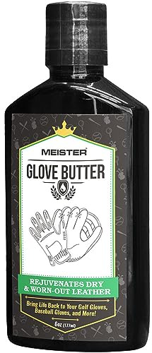 Meister Glove Butter (170.1 g.) - Verjüngt Golfhandschuhe, Baseballhandschuhe und andere Lederhandschuhe