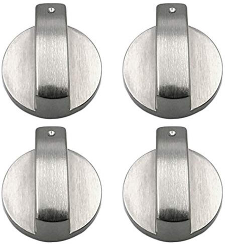 PopHMN Kochknöpfe, 4PCS 8MM Herdknöpfe Gasherdknöpfe Ofenschalter Kochfeld-Bedienknöpfe