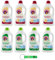 8x Chanteclair Lavatrice Testpaket Marseille + Weißer Moschus- Flüssigwaschmittel für die Waschmaschine - Waschmittel 28 Wäschen 1260ml + Beni Culinari Kostenloser Schlüsselanhänger